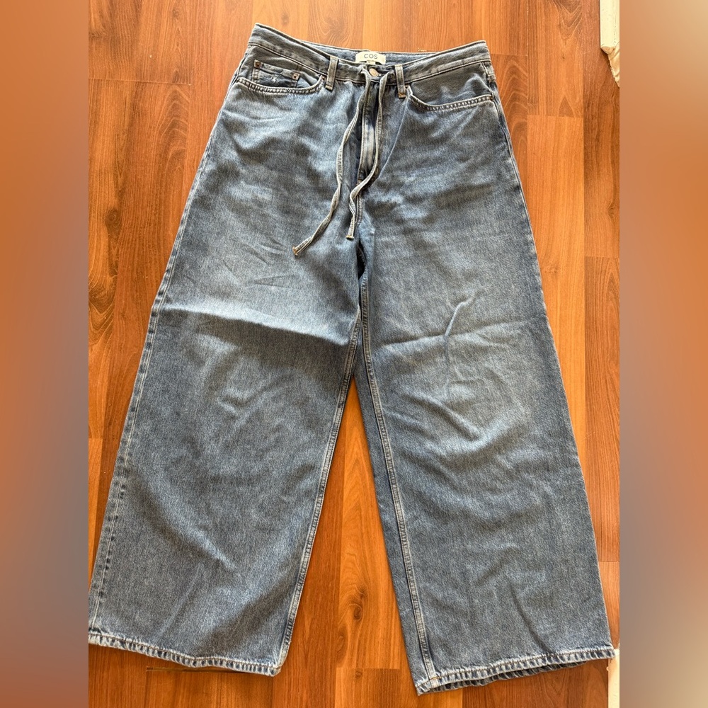 COS Drawstring Style Denim Jeans Sz. 4